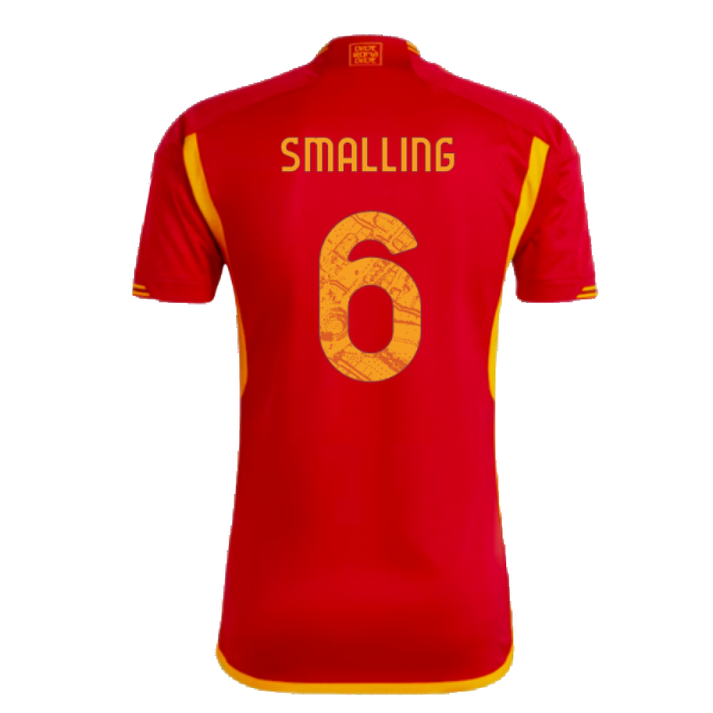 2023-2024 AS Roma Home Shirt (SMALLING 6)