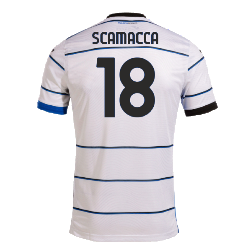2023-2024 Atalanta Away Shirt (Scamacca 18)