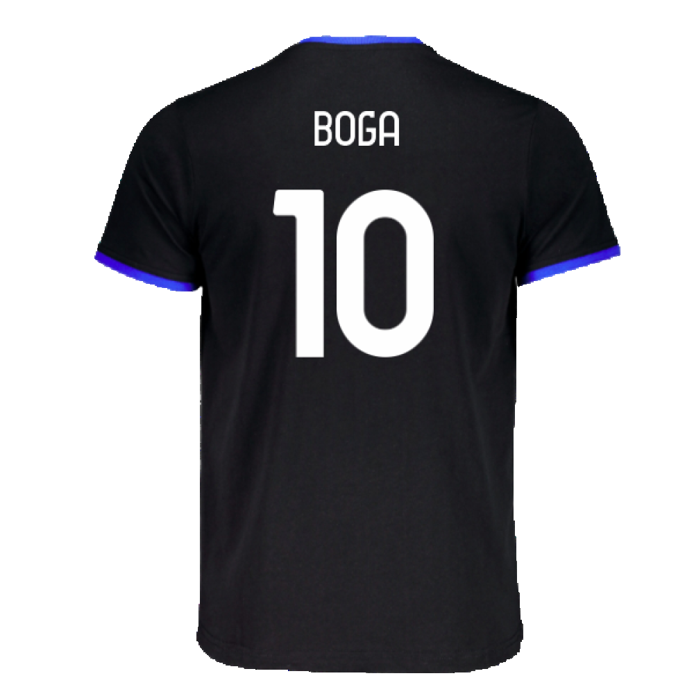 2023-2024 Atalanta Free Time T-Shirt (Black) (Boga 10)