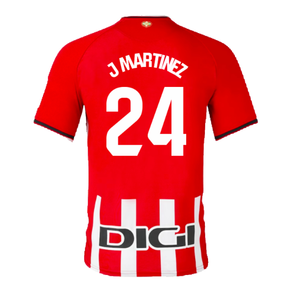 2023-2024 Athletic Bilbao Home Shirt (J Martinez 24)