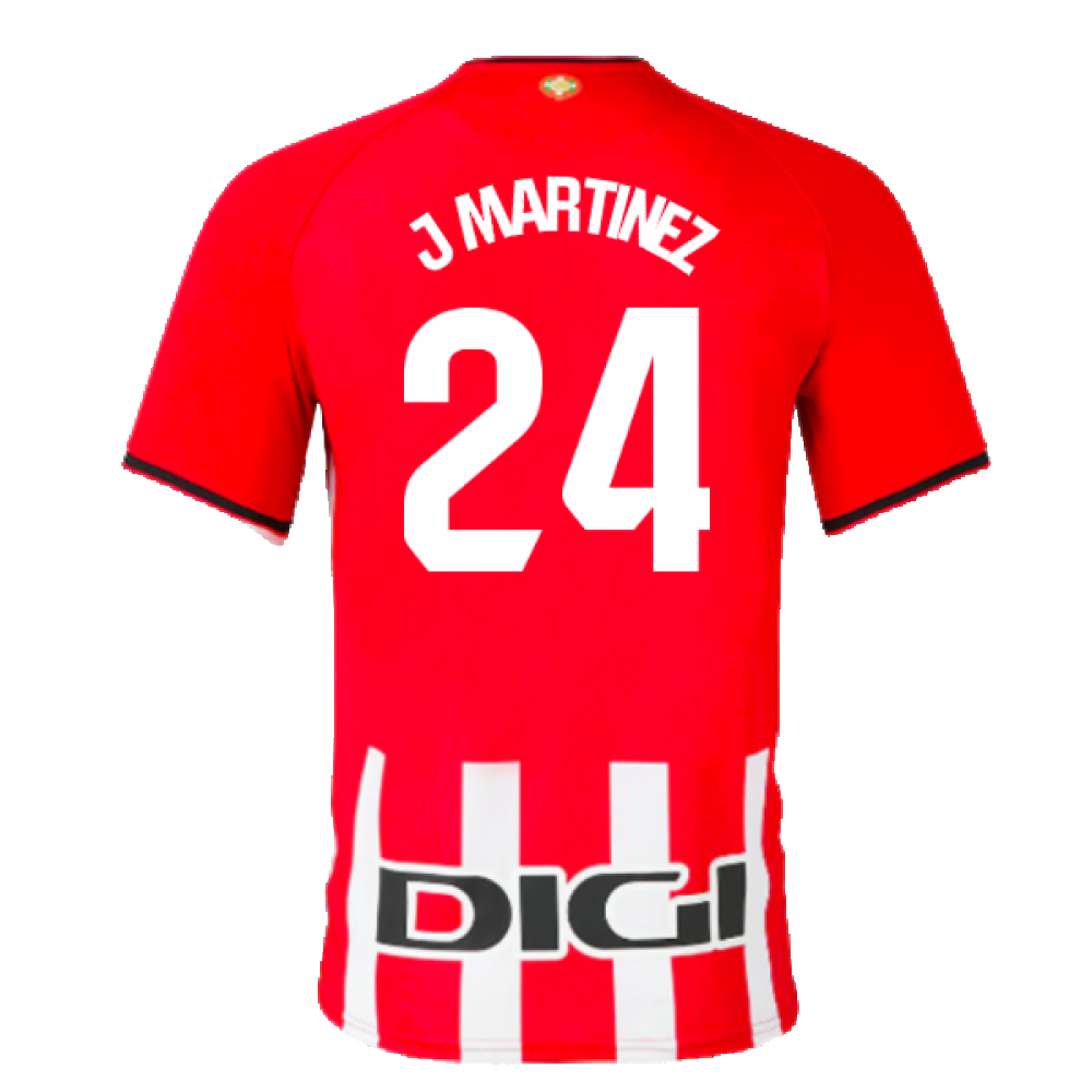 2023-2024 Athletic Bilbao Home Shirt (Kids) (J Martinez 24)