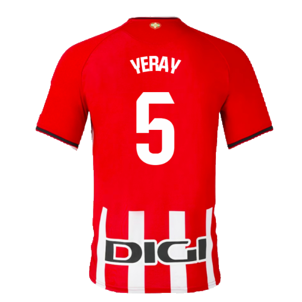 2023-2024 Athletic Bilbao Home Shirt (Yeray 5)