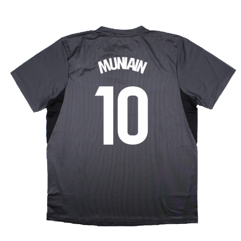 2023-2024 Athletic Bilbao Training Shirt (Ebony) (Muniain 10)