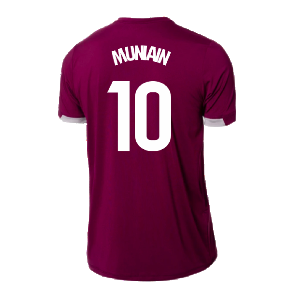 2023-2024 Athletic Bilbao Training Shirt (Magenta) (Muniain 10)