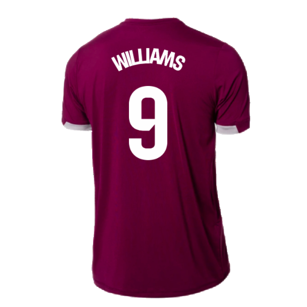 2023-2024 Athletic Bilbao Training Shirt (Magenta) (Williams 9)