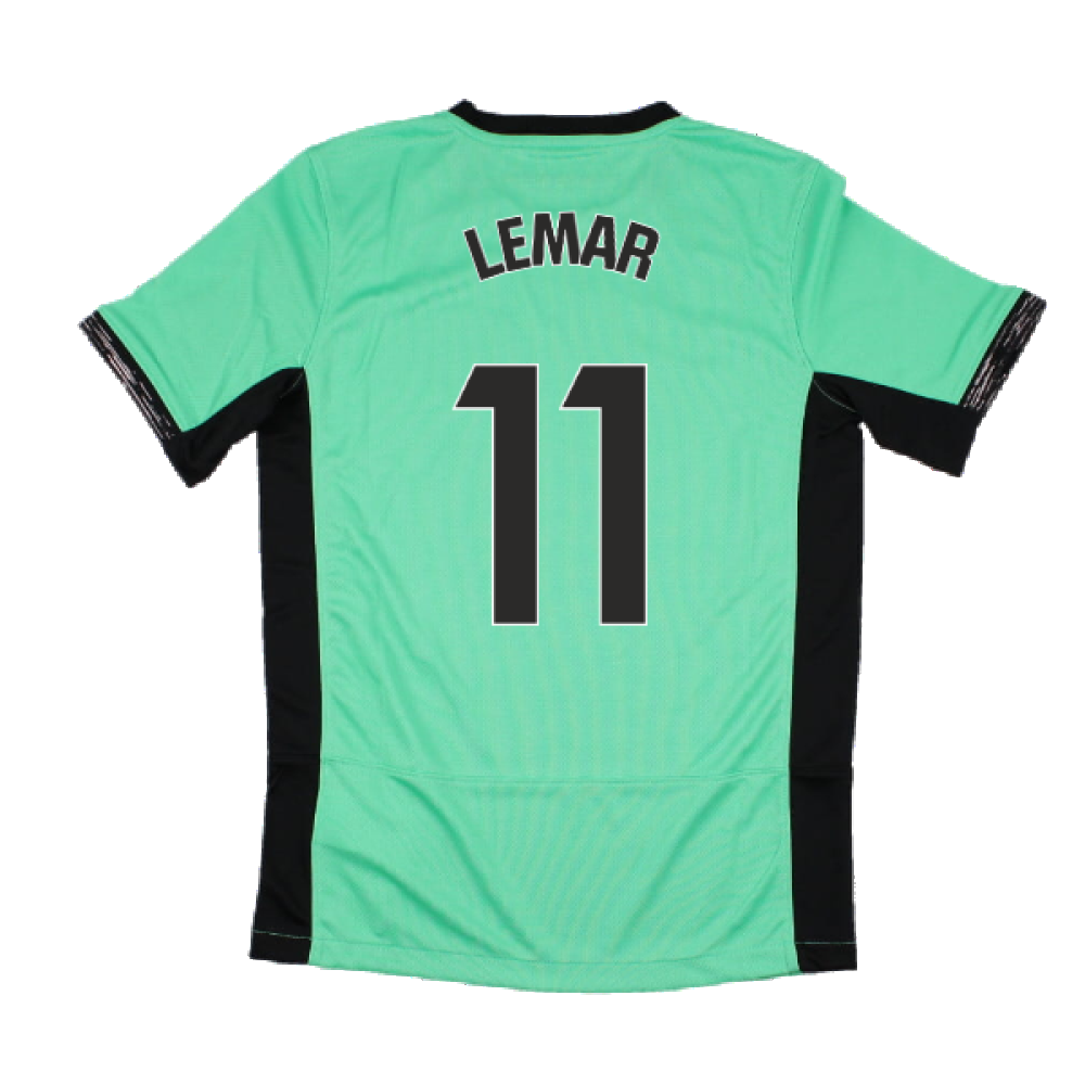 2023-2024 Atletico Madrid Third Shirt (Kids) (Lemar 11)