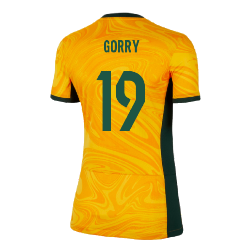 2023-2024 Australia WWC Home Shirt (Ladies) (Gorry 19)