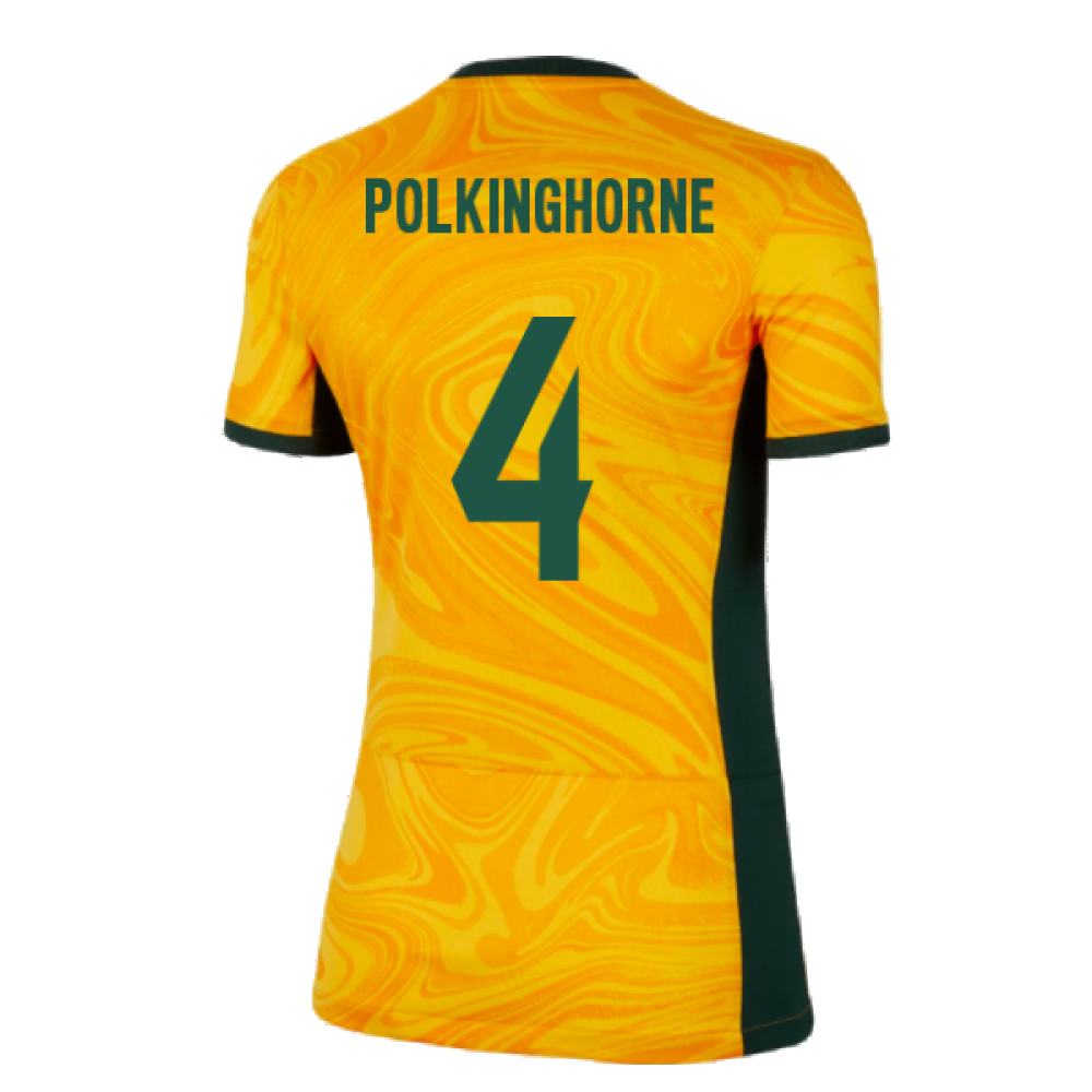 2023-2024 Australia WWC Home Shirt (Ladies) (Polkinghorne 4)