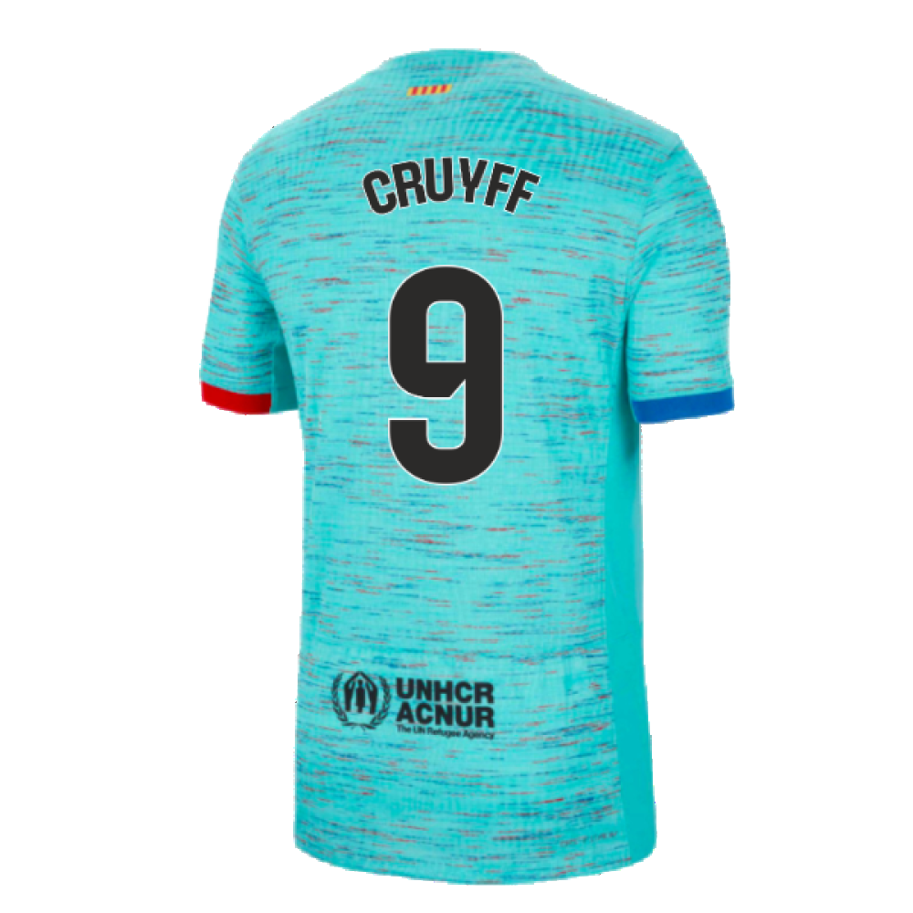 2023-2024 Barcelona Authentic Third Shirt (Cruyff 9)