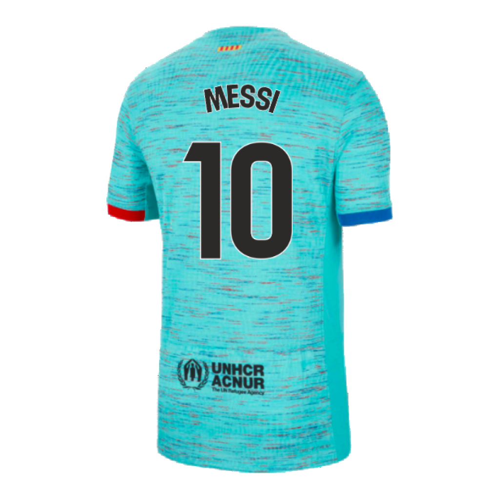 2023-2024 Barcelona Authentic Third Shirt (Messi 10)