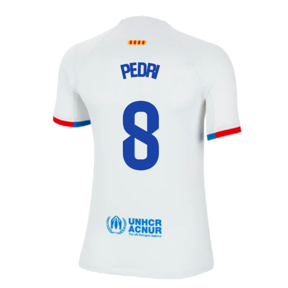 2023-2024 Barcelona Away Shirt (Kids) (Pedri 8)