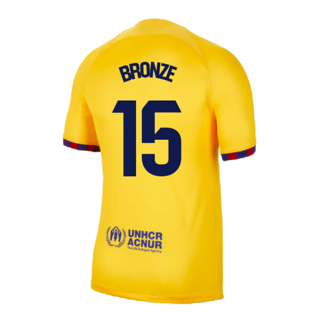 2023-2024 Barcelona Fourth Shirt (Bronze 15)