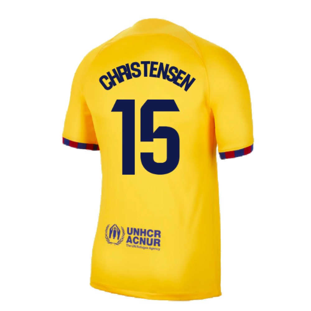 2023-2024 Barcelona Fourth Shirt (Christensen 15)