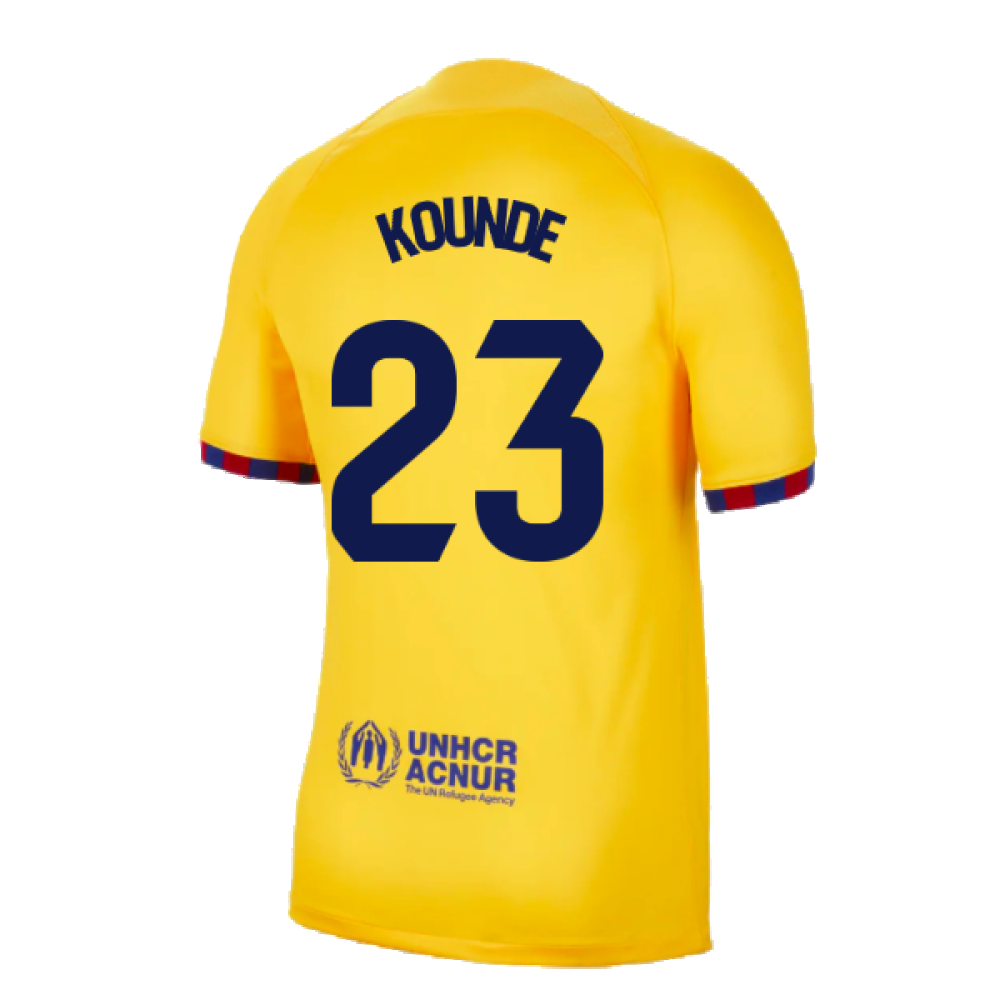 2023-2024 Barcelona Fourth Shirt (Kounde 23)