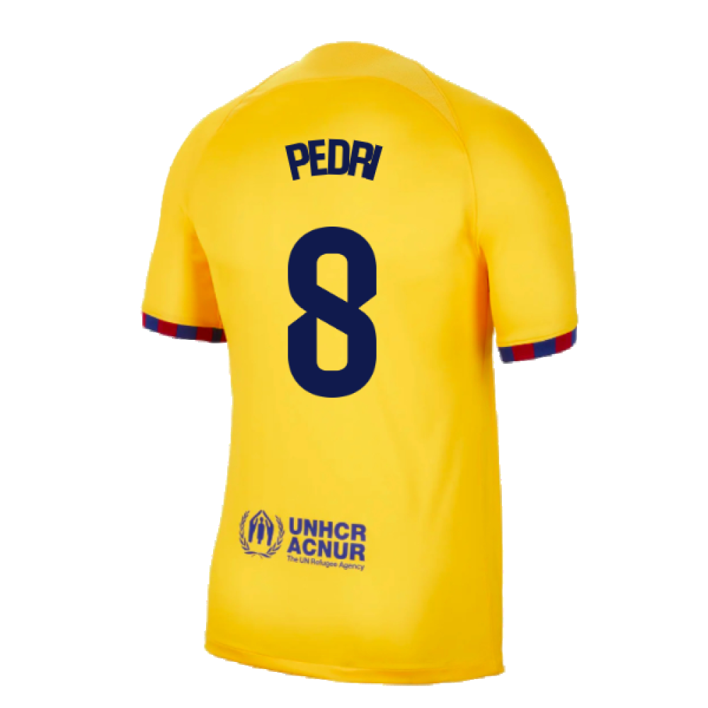 2023-2024 Barcelona Fourth Shirt (Pedri 8)