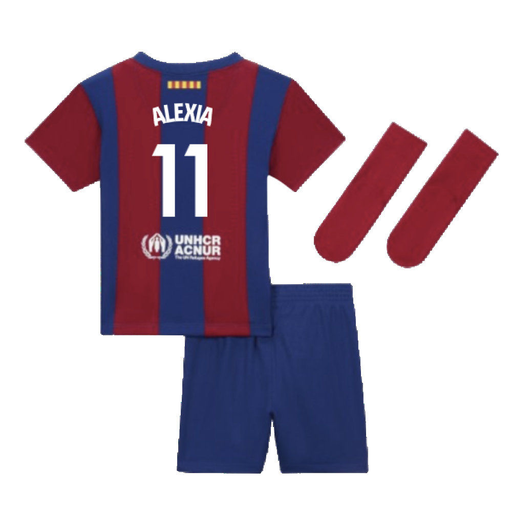 2023-2024 Barcelona Home Infant Baby Kit (Alexia 11)