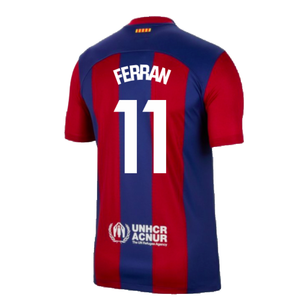 2023-2024 Barcelona Home Shirt (Ferran 11)