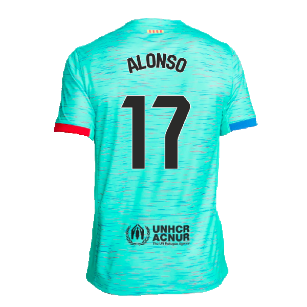 2023-2024 Barcelona Third Shirt (Alonso 17)