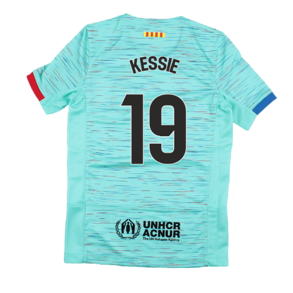 2023-2024 Barcelona Third Shirt (Kids) (Kessie 19)