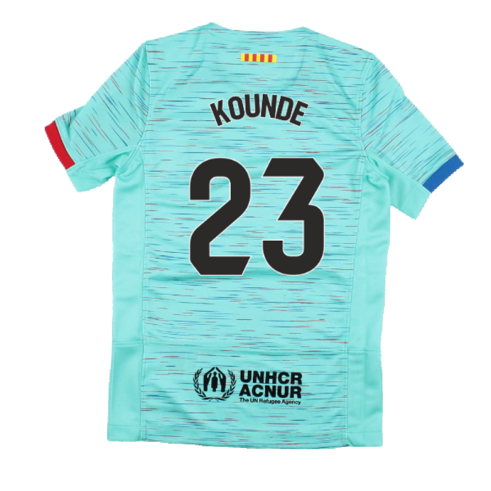 2023-2024 Barcelona Third Shirt (Kids) (Kounde 23)