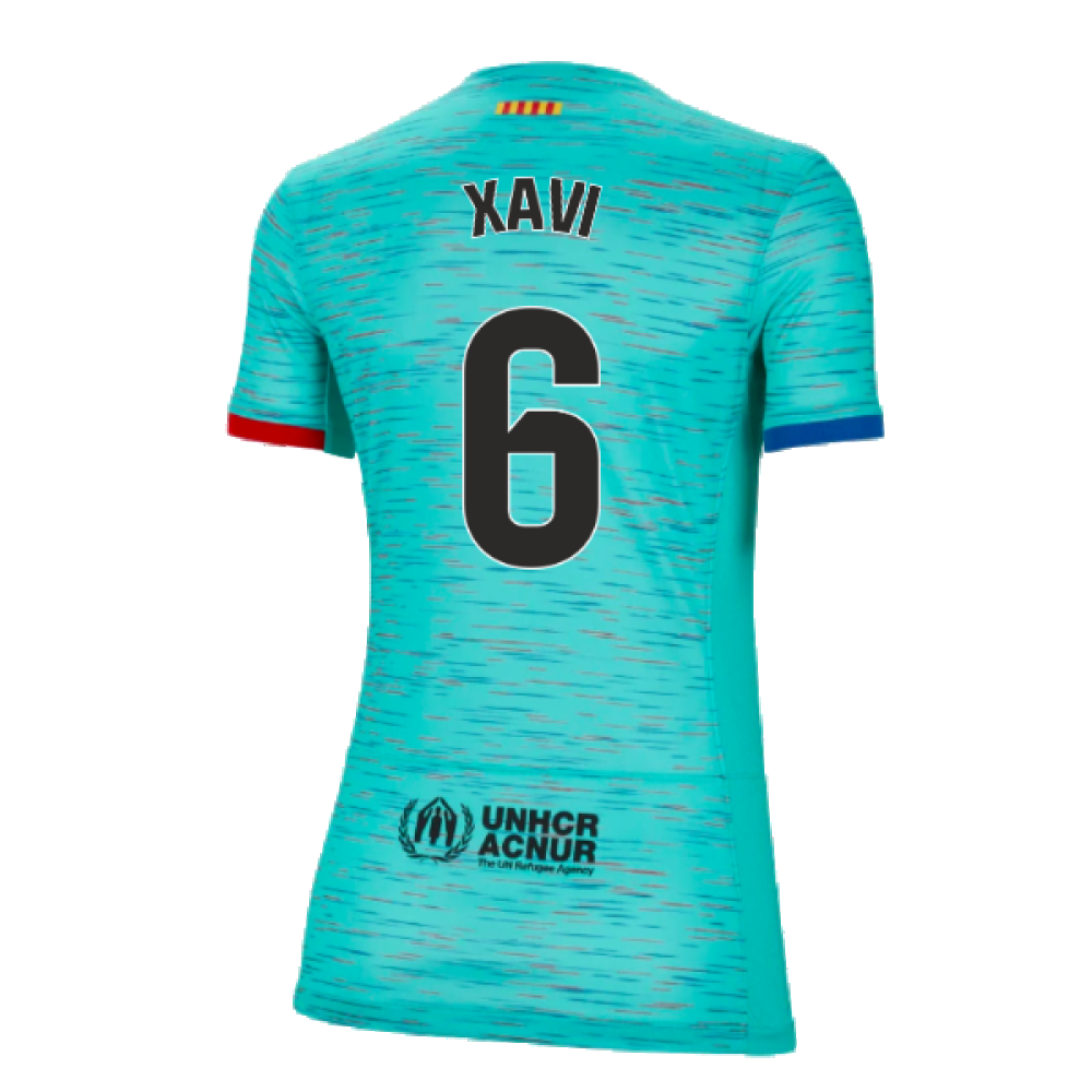 2023-2024 Barcelona Third Shirt (Ladies) (Xavi 6)