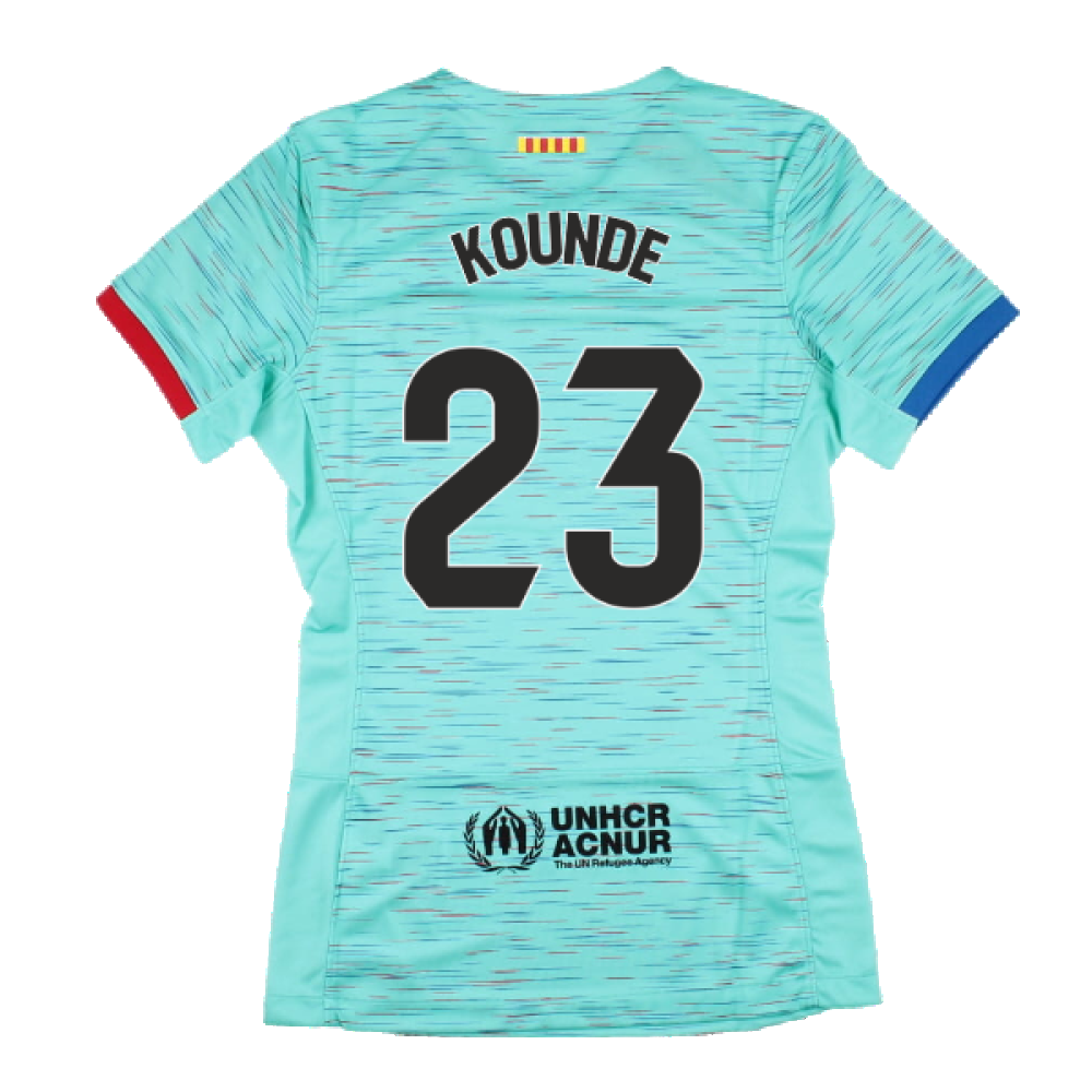 2023-2024 Barcelona Third Shirt (Womens) (Kounde 23)