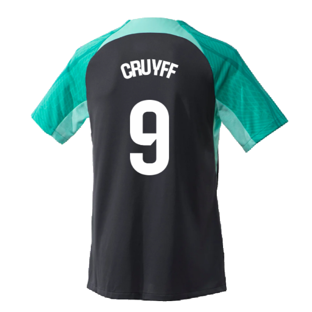 2023-2024 Barcelona Training Shirt (Thunder) (Cruyff 9)