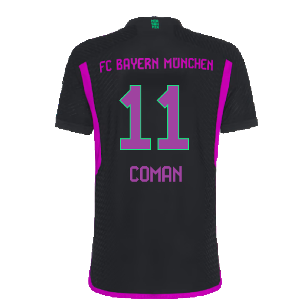 2023-2024 Bayern Munich Authentic Away Shirt (Coman 11)