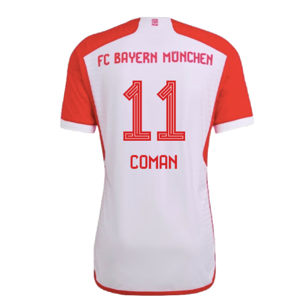 2023-2024 Bayern Munich Authentic Home Shirt (Coman 11)