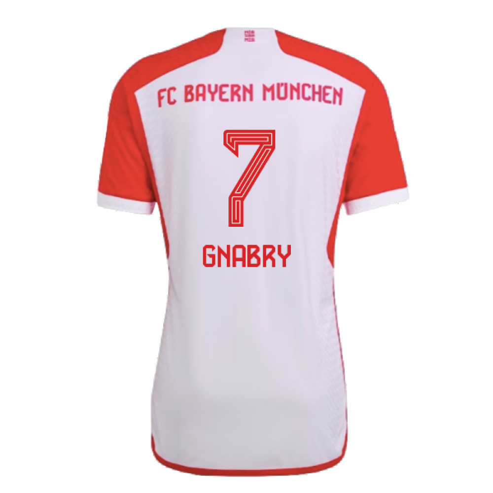 2023-2024 Bayern Munich Authentic Home Shirt (Gnabry 7)