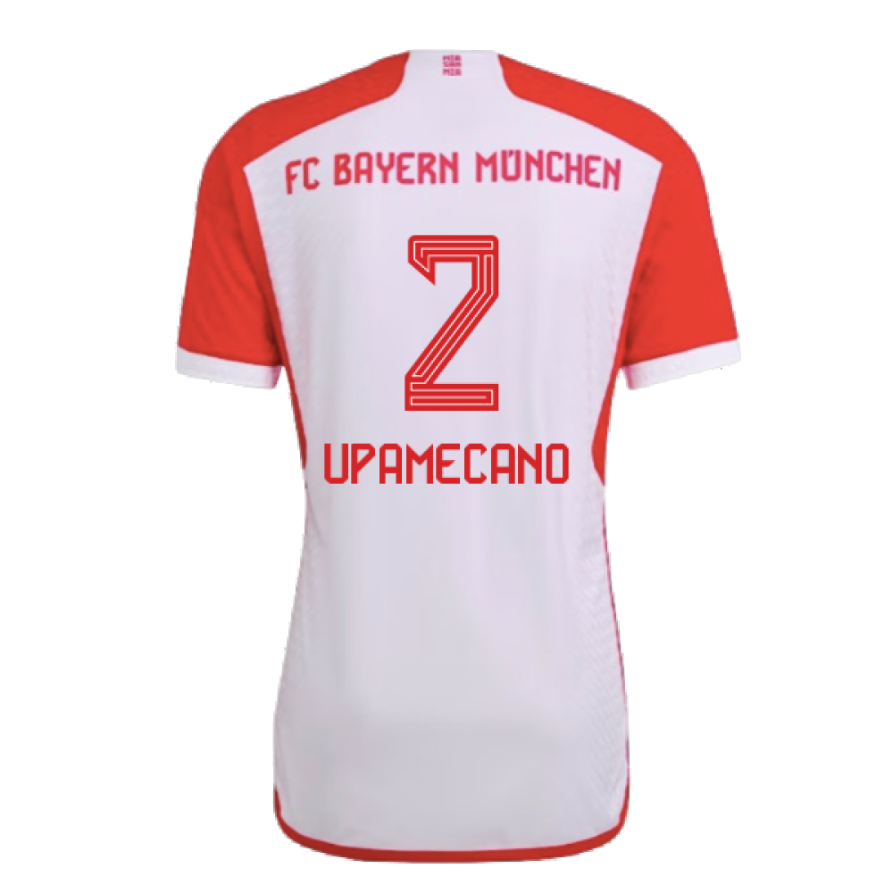 2023-2024 Bayern Munich Authentic Home Shirt (Upamecano 2)