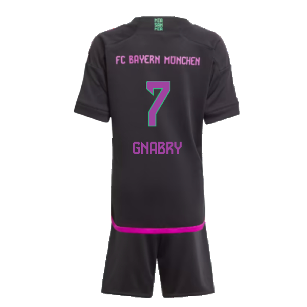 2023-2024 Bayern Munich Away Mini Kit (Gnabry 7)