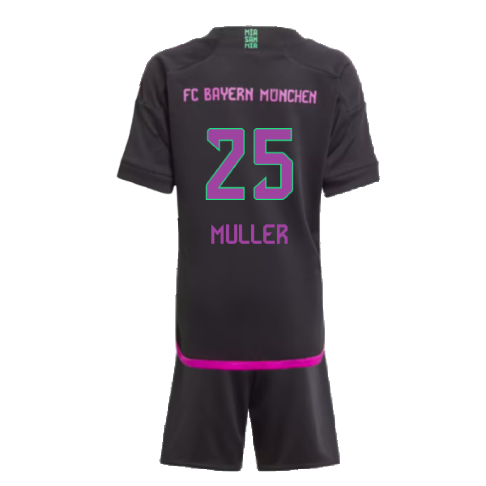 2023-2024 Bayern Munich Away Mini Kit (Muller 25)