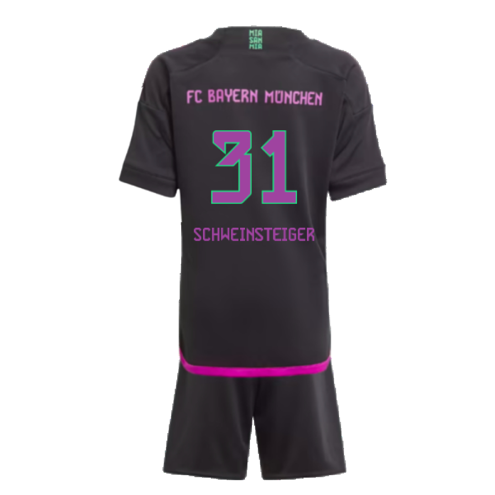 2023-2024 Bayern Munich Away Mini Kit (Schweinsteiger 31)