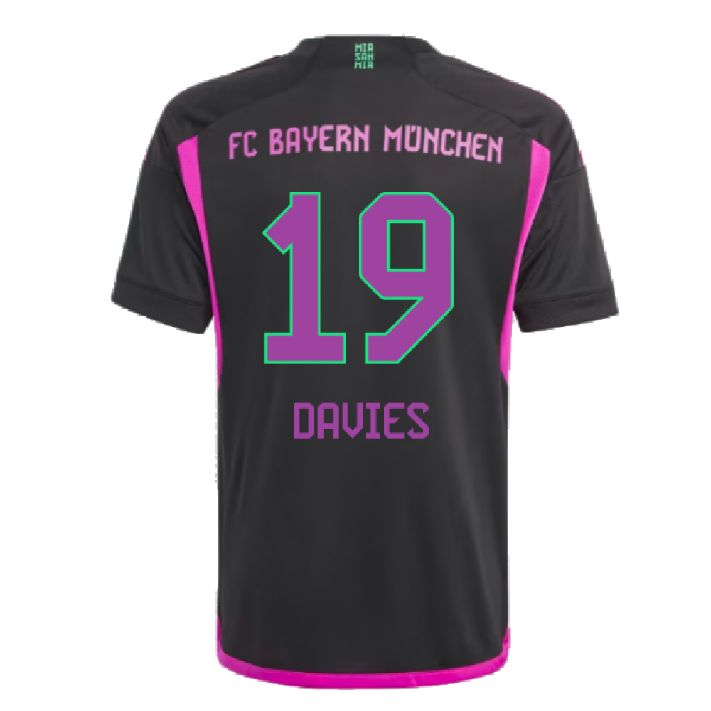 2023-2024 Bayern Munich Away Shirt (Kids) (Davies 19)