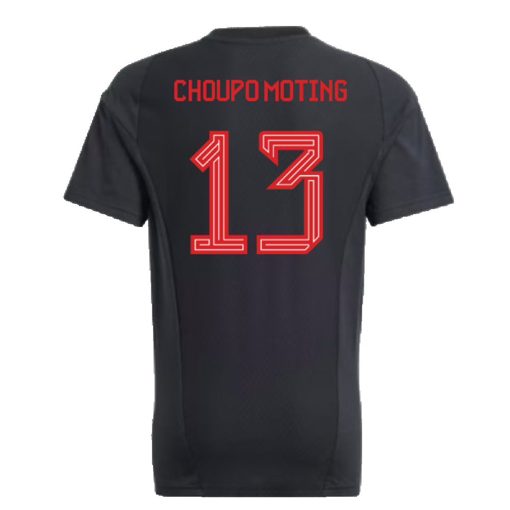 2023-2024 Bayern Munich Core Tee (Black) (Choupo Moting 13)