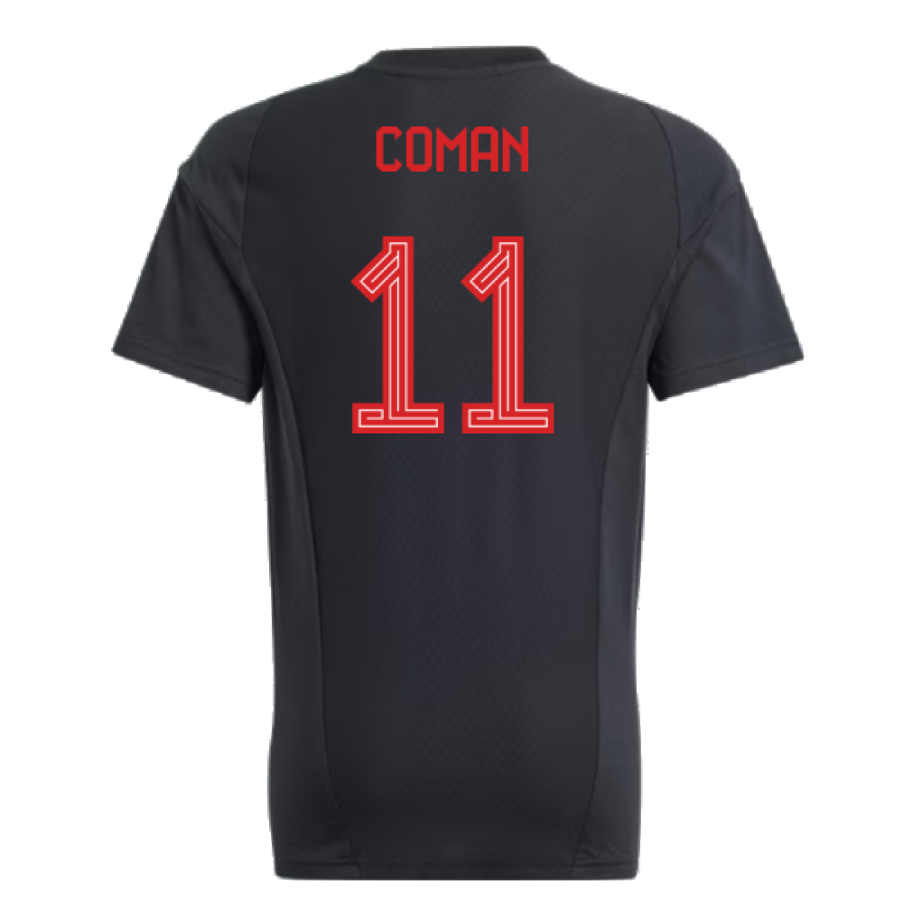 2023-2024 Bayern Munich Core Tee (Black) - Kids (Coman 11)