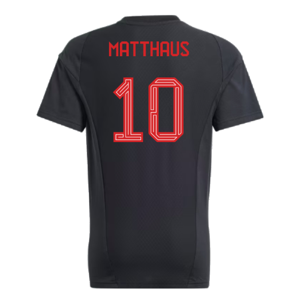 2023-2024 Bayern Munich Core Tee (Black) - Kids (Matthaus 10)