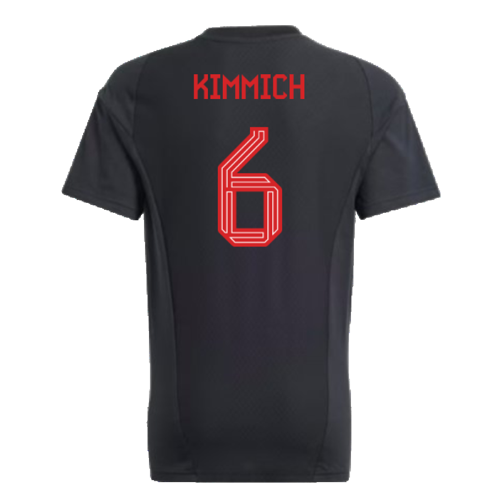 2023-2024 Bayern Munich Core Tee (Black) (Kimmich 6)