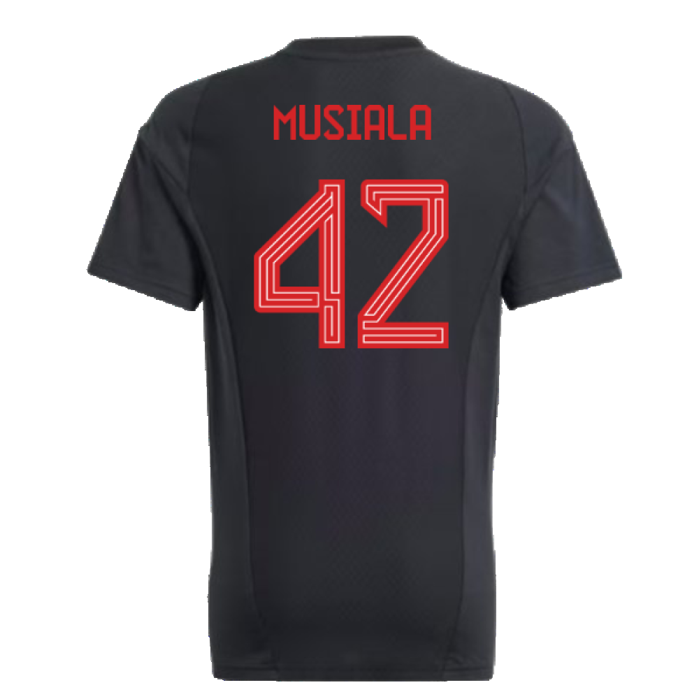 2023-2024 Bayern Munich Core Tee (Black) (Musiala 42)