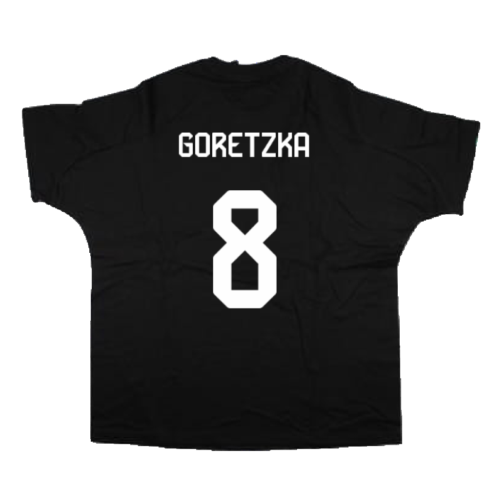 2023-2024 Bayern Munich D4GMD Tee (Black) (Goretzka 8)