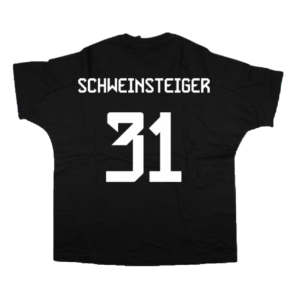 2023-2024 Bayern Munich D4GMD Tee (Black) (Schweinsteiger 31)