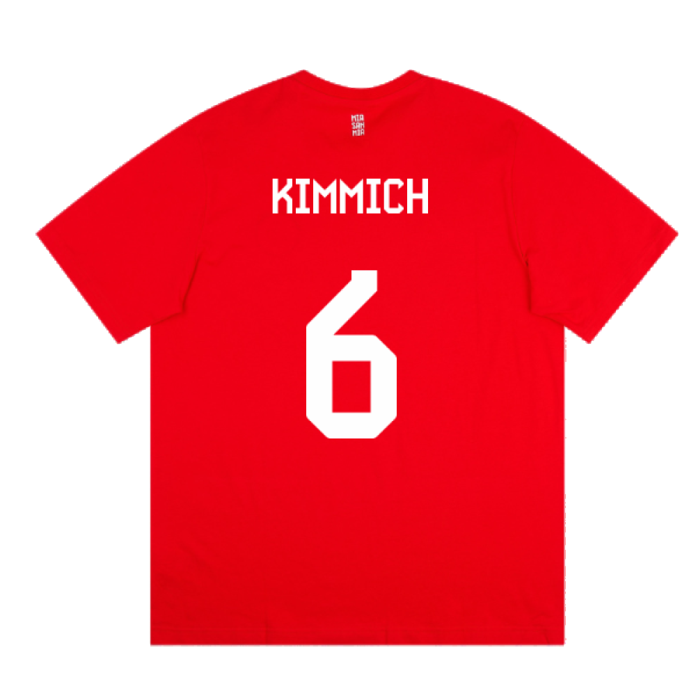 2023-2024 Bayern Munich DNA Tee (Red) (Kimmich 6)