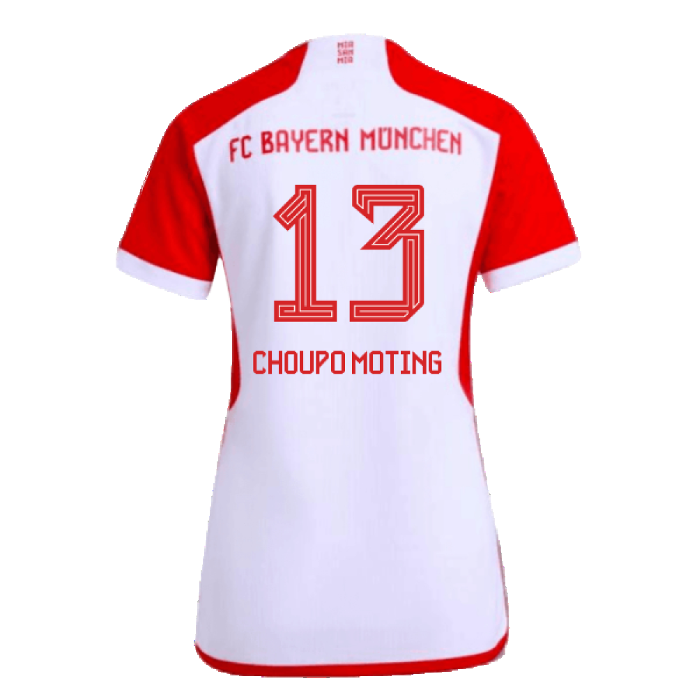 2023-2024 Bayern Munich Home Shirt (Ladies) (Choupo Moting 13)