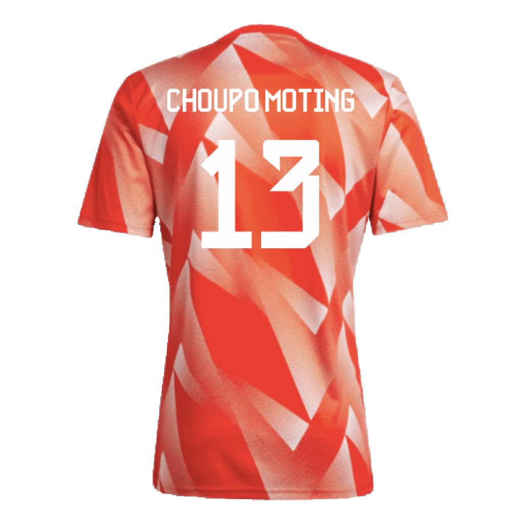 2023-2024 Bayern Munich Pre-Match Shirt (Red) (Choupo Moting 13)