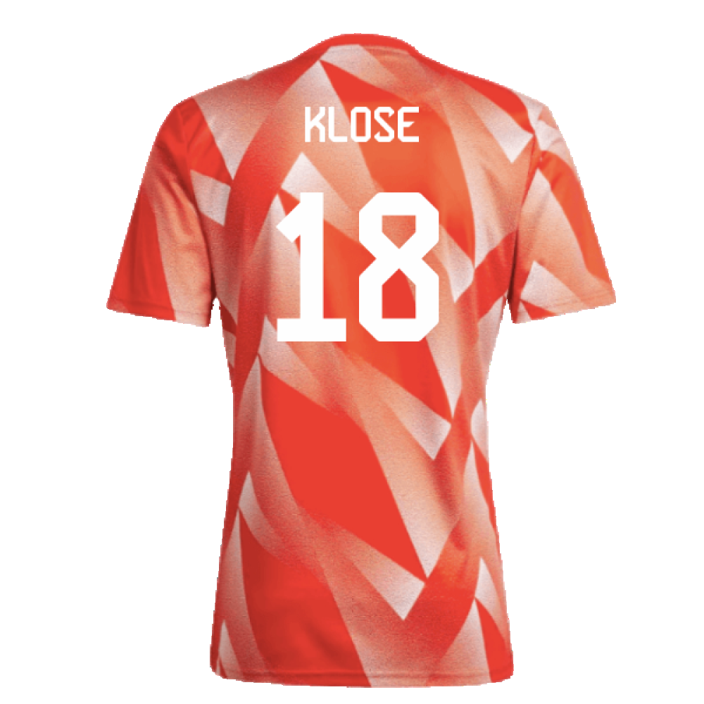2023-2024 Bayern Munich Pre-Match Shirt (Red) (Klose 18)