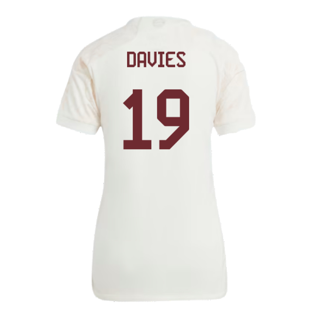 2023-2024 Bayern Munich Third Shirt (Ladies) (Davies 19)