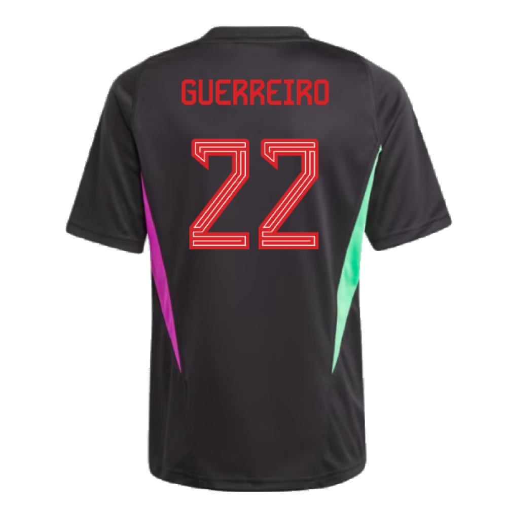 2023-2024 Bayern Munich Training Shirt (Black) - Kids (Guerreiro 22)