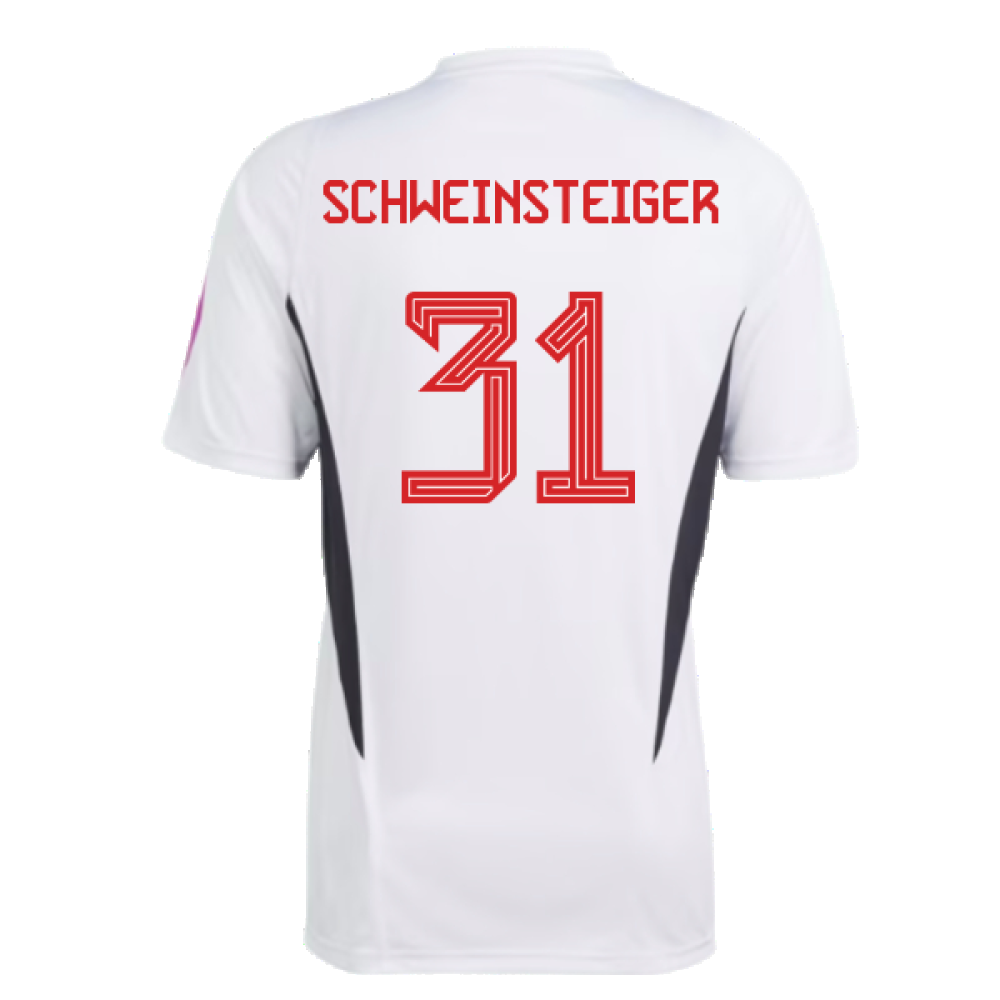 2023-2024 Bayern Munich Training Shirt (White) (Schweinsteiger 31)