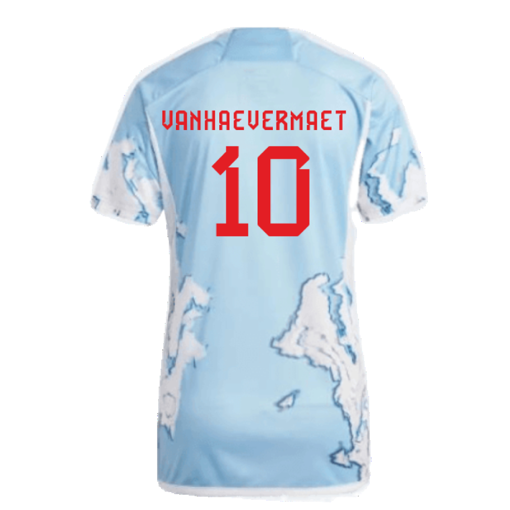 2023-2024 Belgium Away Shirt (Ladies) (Vanhaevermaet 10)